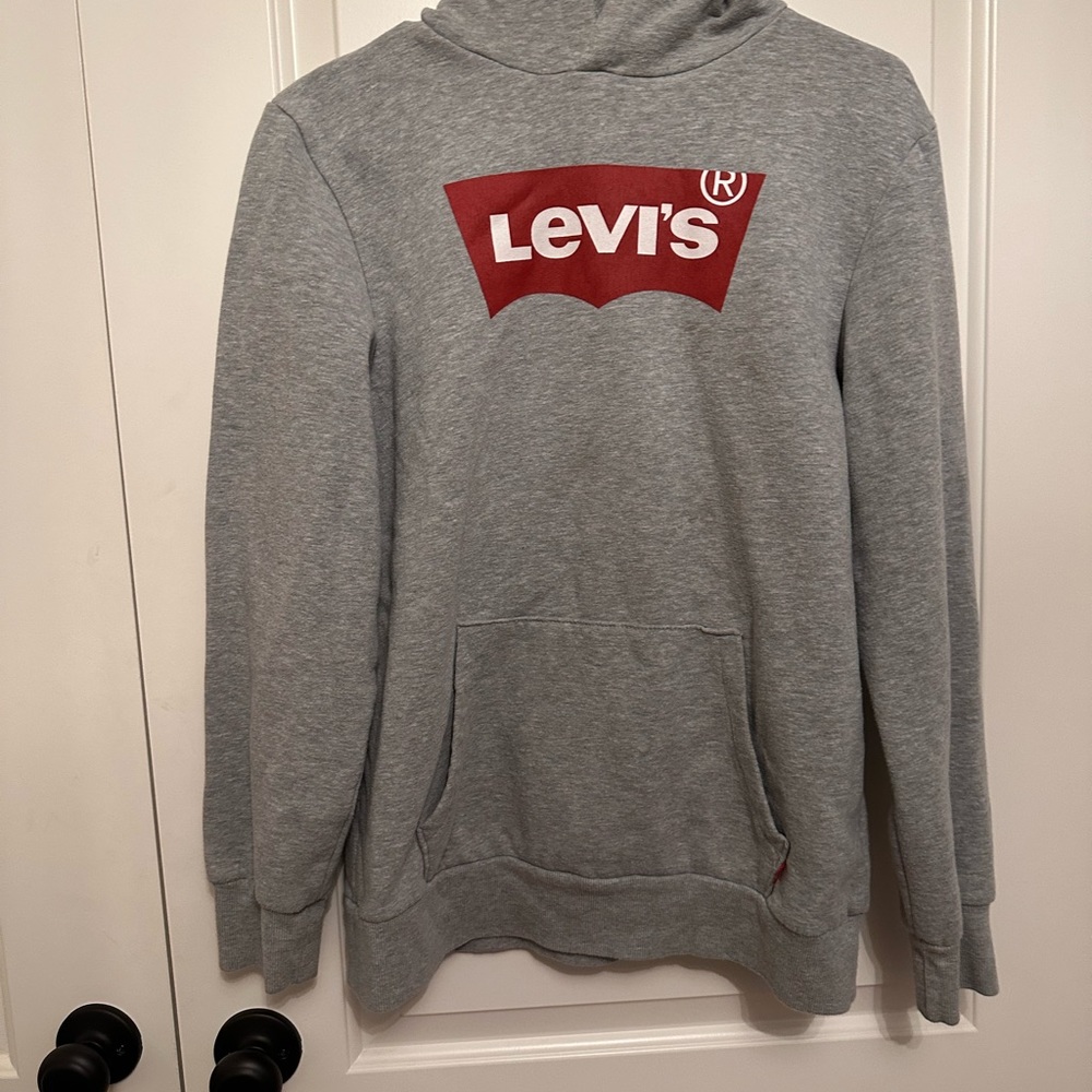 Gray Levi’s Sweatshirt with Logo